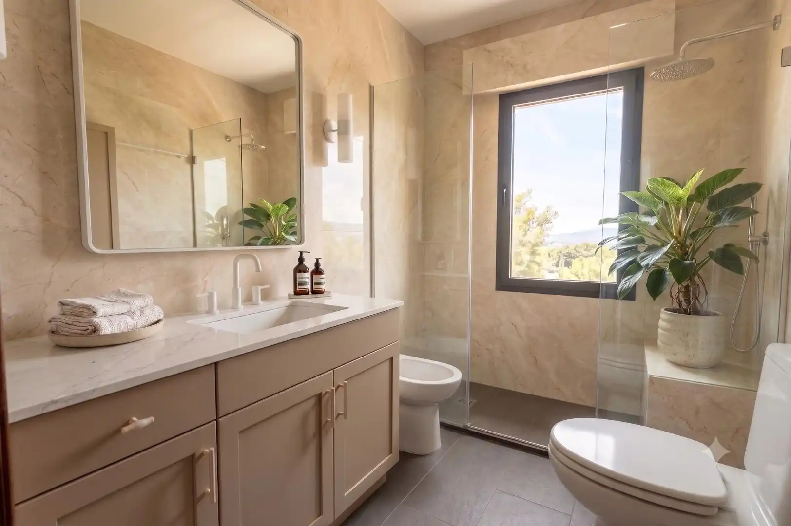 Baño de Casa o chalet en venta en Boadilla del Monte con Calefacción, Trastero y Piscina
