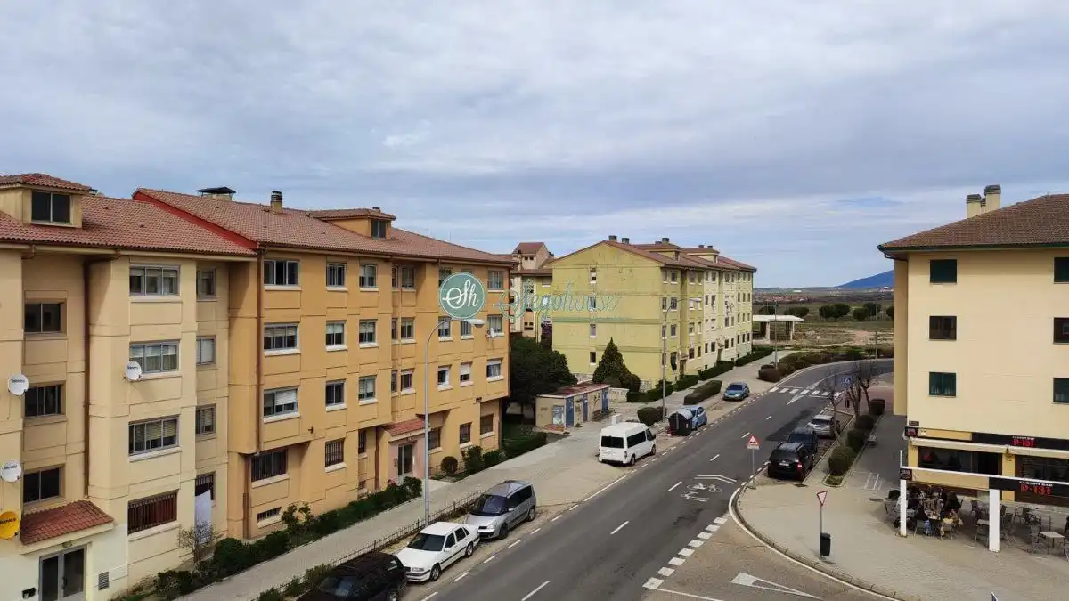 Exterior view of Flat for sale in Segovia  with Heating, Parquet flooring and Terrace