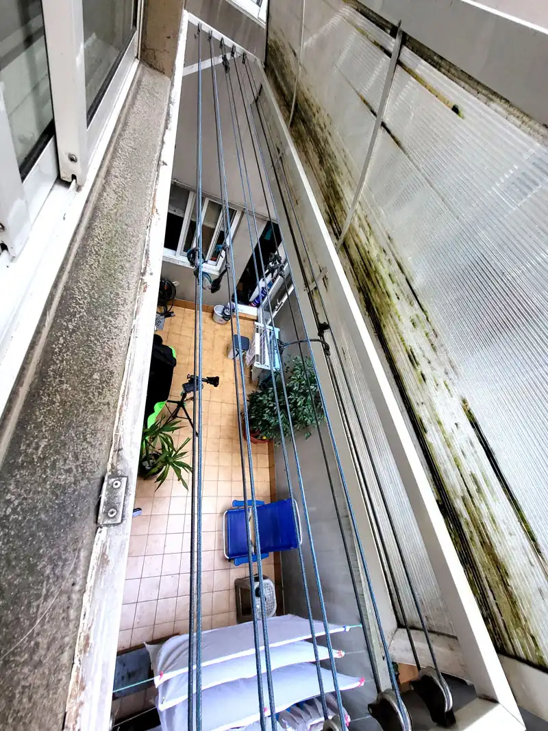 Balcony of Flat for rent in Vigo   with Heating, Parquet flooring and Storage room