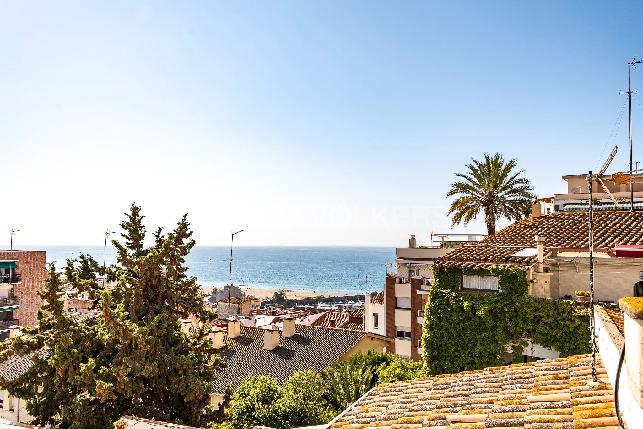 Vista exterior de Dúplex en venda en El Masnou amb Aire condicionat, Calefacció i Parquet