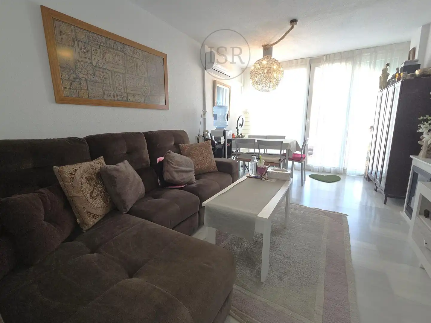 Sala d'estar de Dúplex en venda en Mojácar amb Aire condicionat, Calefacció i Jardí privat
