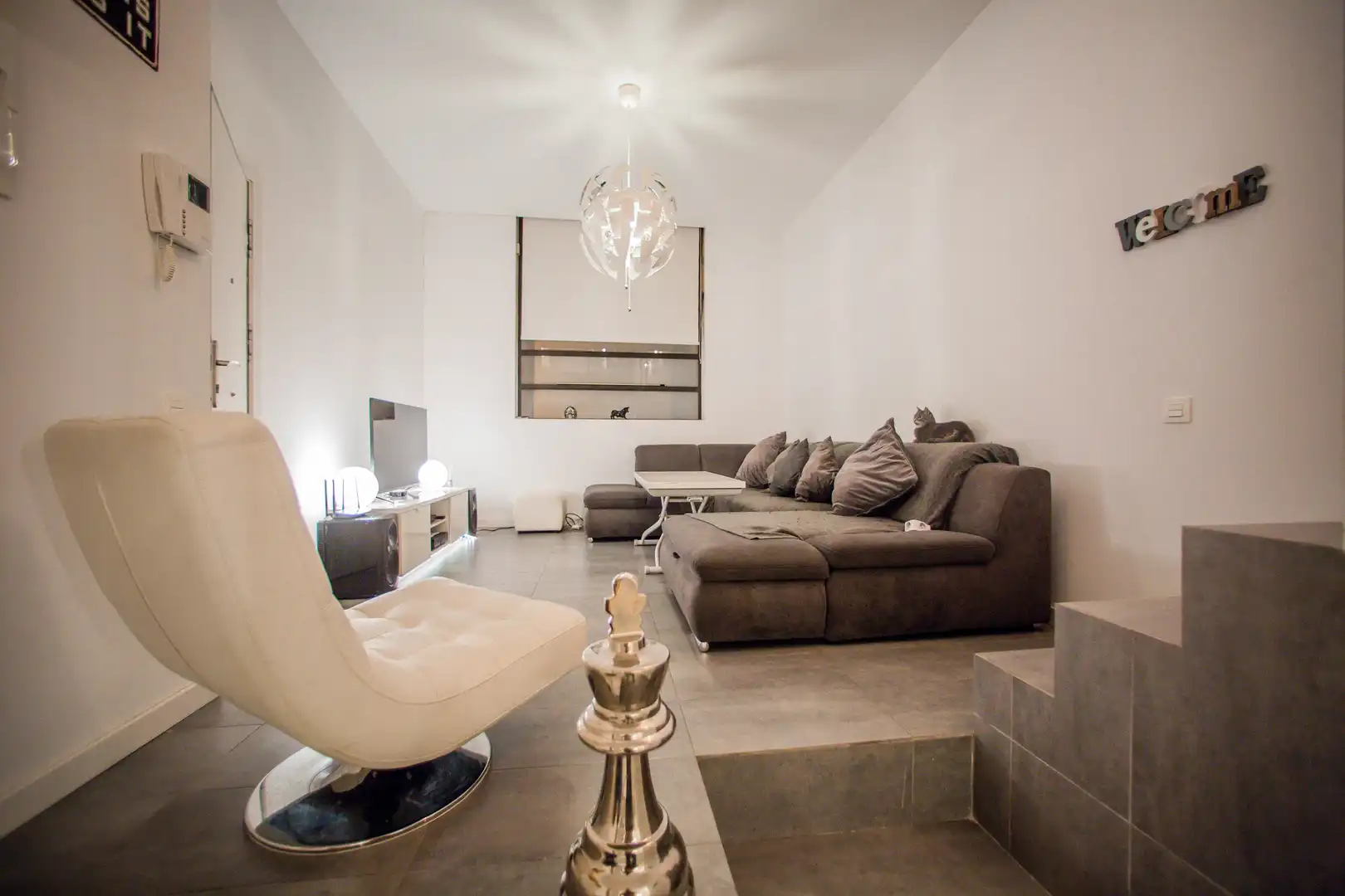 Sala d'estar de Planta baixa en venda en Barcelona amb Terrassa, Traster i Balcó