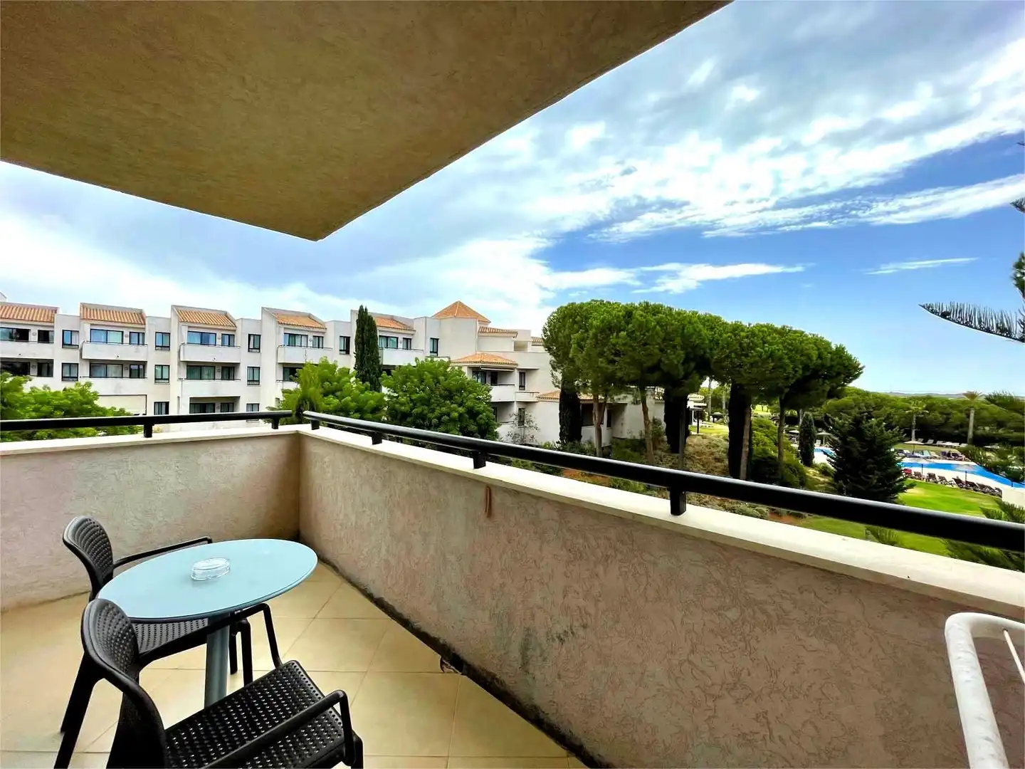 Terrasse von Wohnungen zum Verkauf in Cartaya mit Klimaanlage, Heizung und Terrasse