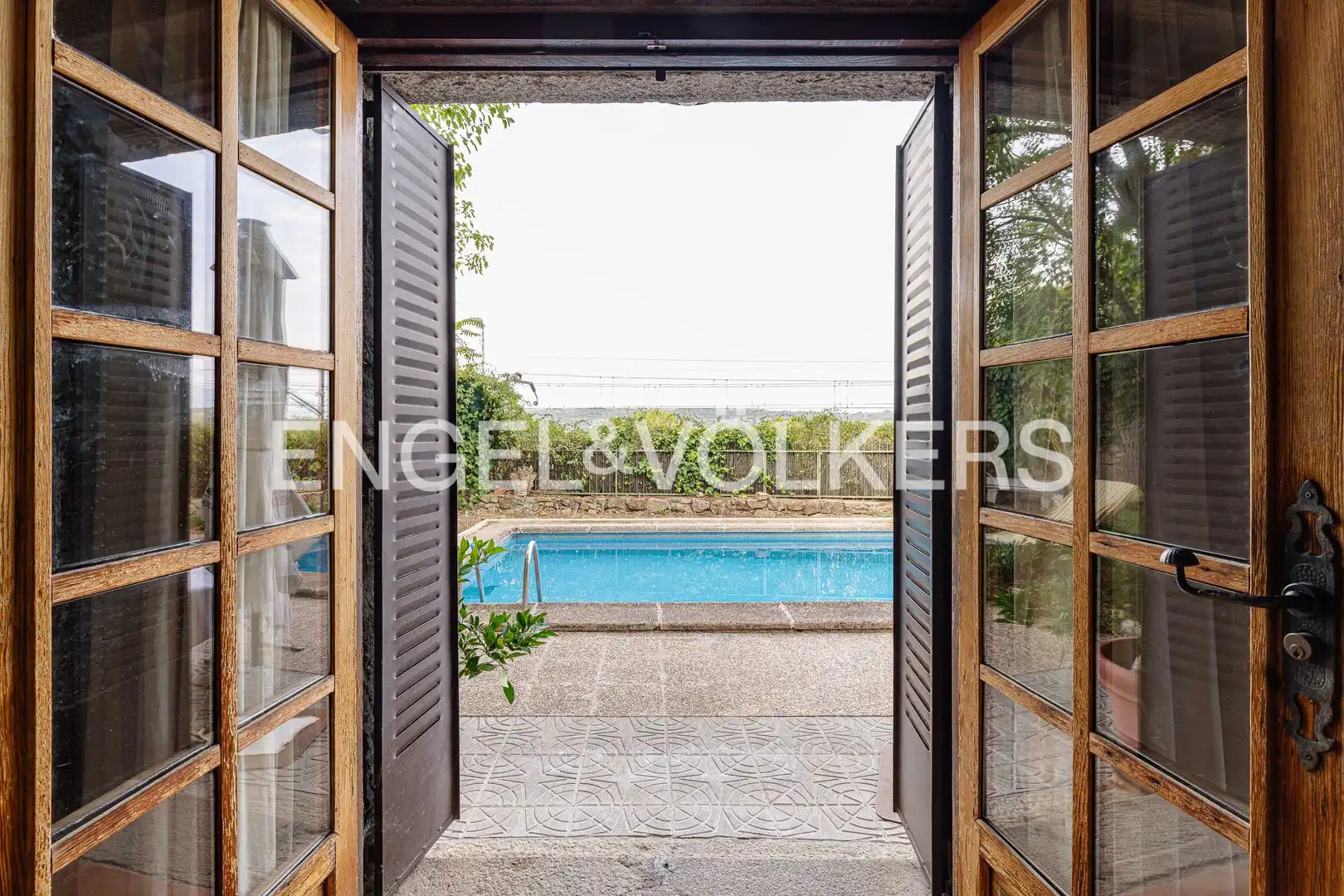 Piscina de Casa o xalet en venda en Galapagar amb Calefacció, Jardí privat i Terrassa