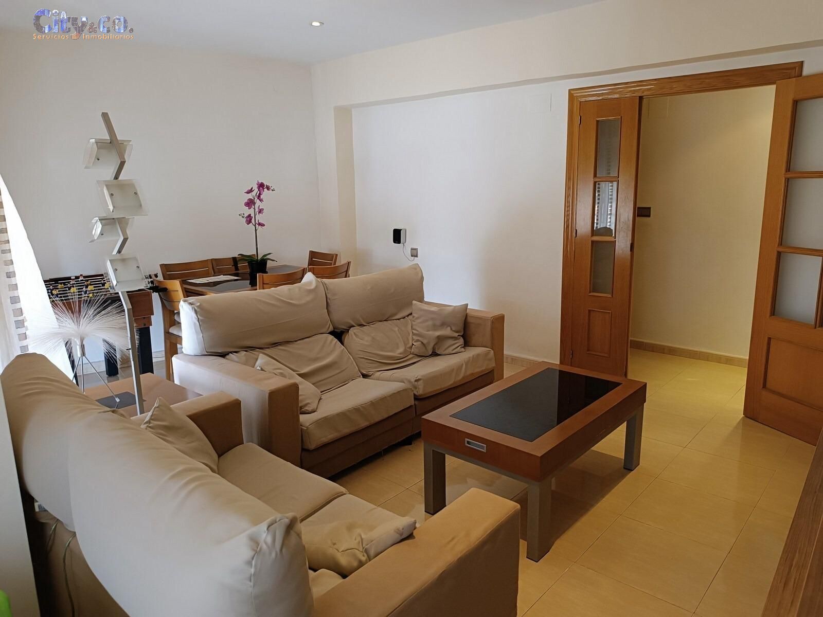 Living room of Flat to rent in Alguazas  with Air Conditioner, Terrace and Balcony