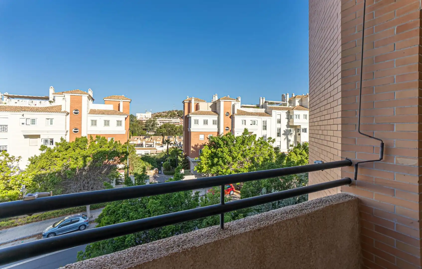 Vista exterior de Piso en venta en Málaga con Aire acondicionado, Jardín privado y Terraza