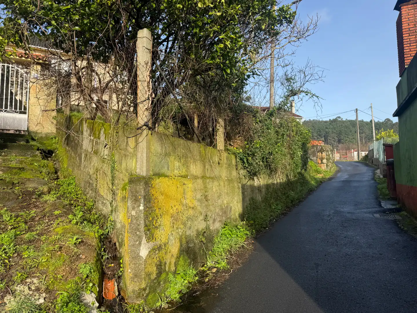 Vista exterior de Finca rústica en venta en Outes con Jardín privado y Terraza