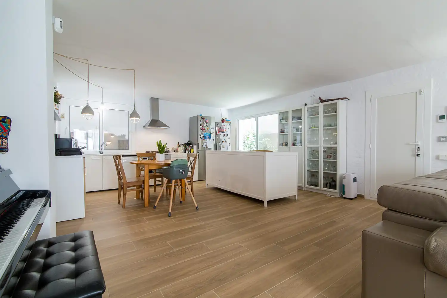 Küche von Wohnung zum Verkauf in Caldes d'Estrac mit Privatgarten, Terrasse und Balkon