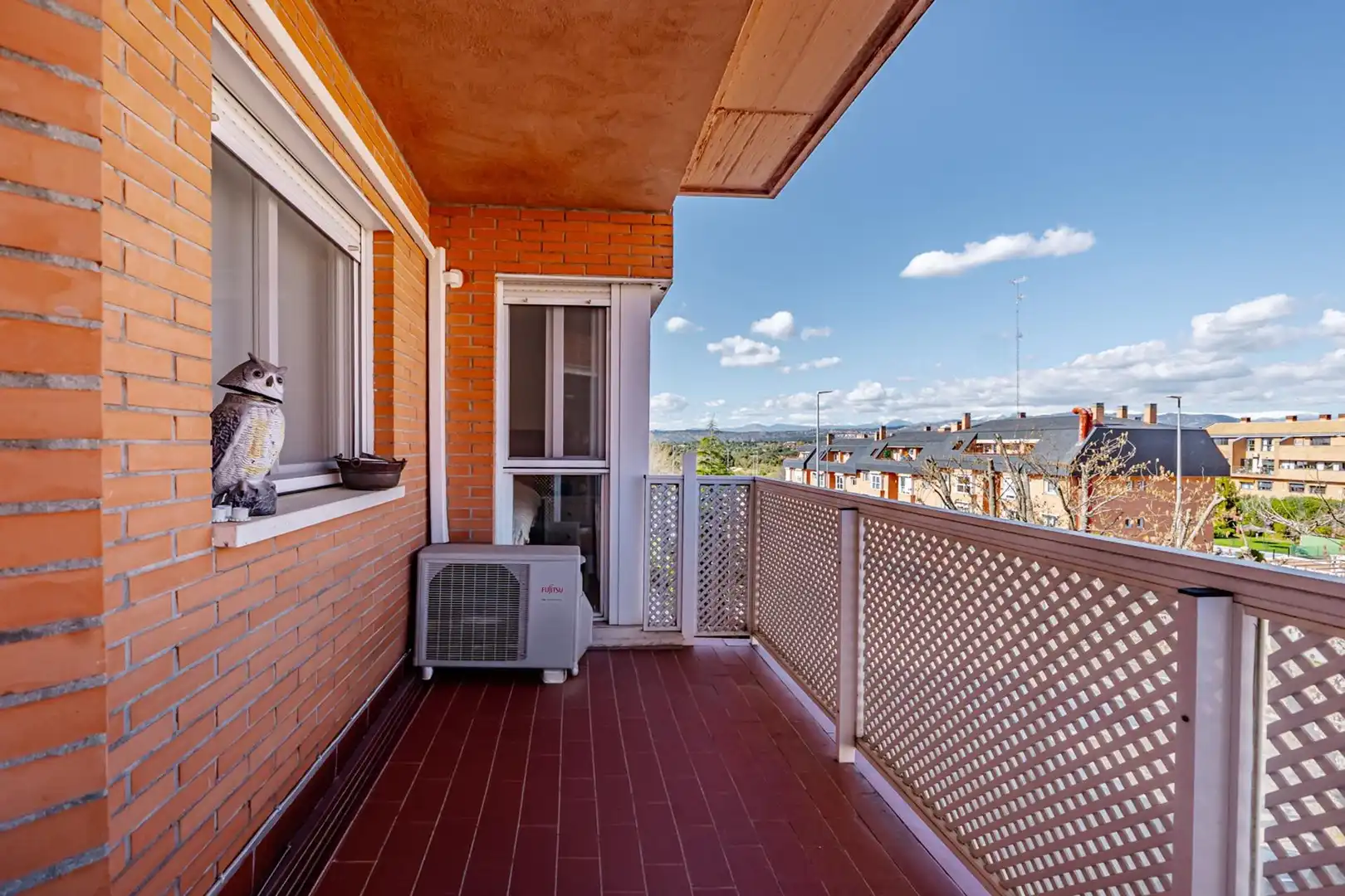 Terrasse von Wohnung zur Miete in Las Rozas de Madrid mit Klimaanlage, Heizung und Privatgarten