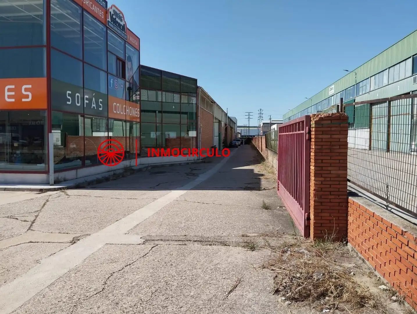 Vista exterior de Nave industrial en venta en Burgos con Calefacción