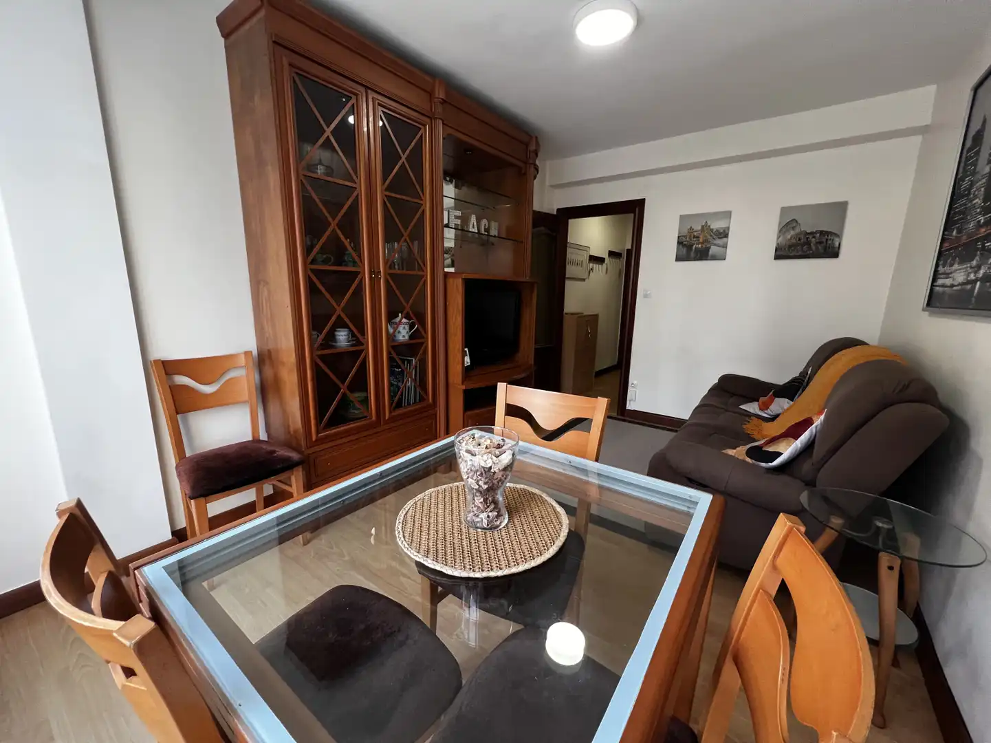 Living room of Flat for rent in Santander  with Heating