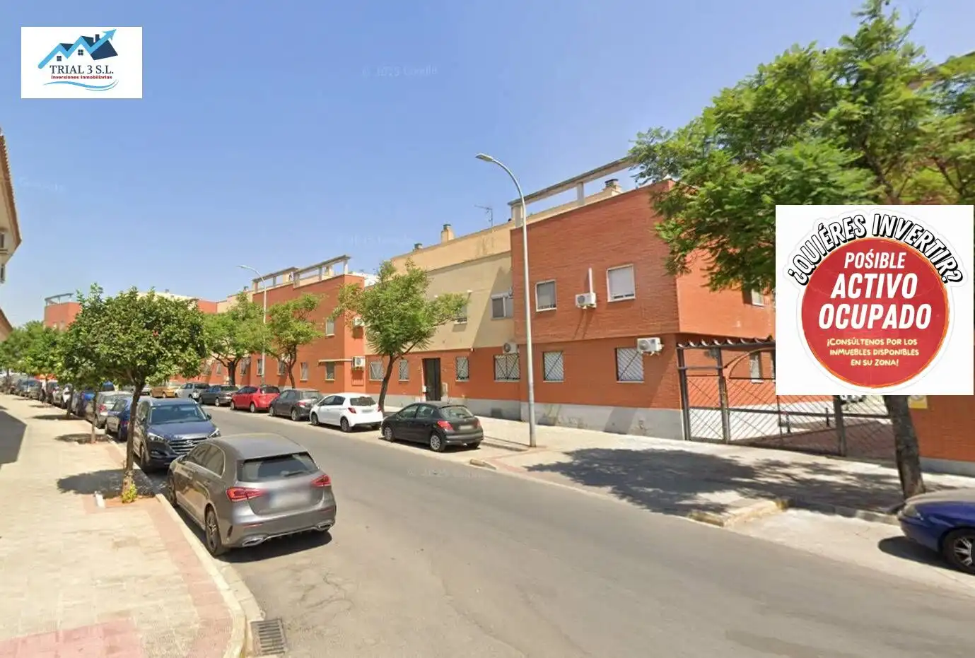 Vista exterior de Casa adosada en venda en Dos Hermanas