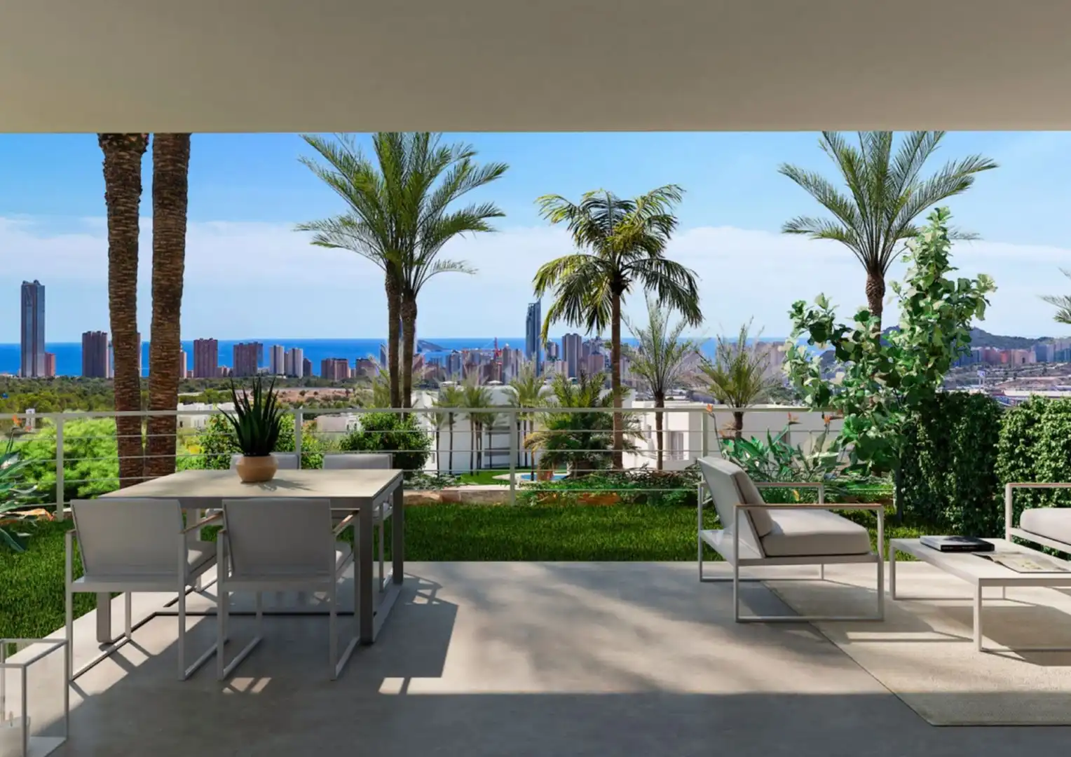 Mini appartamento con balcone in vendita a Golf Bahía