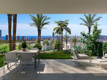 Apartament amb balcó en venda a Golf Bahía