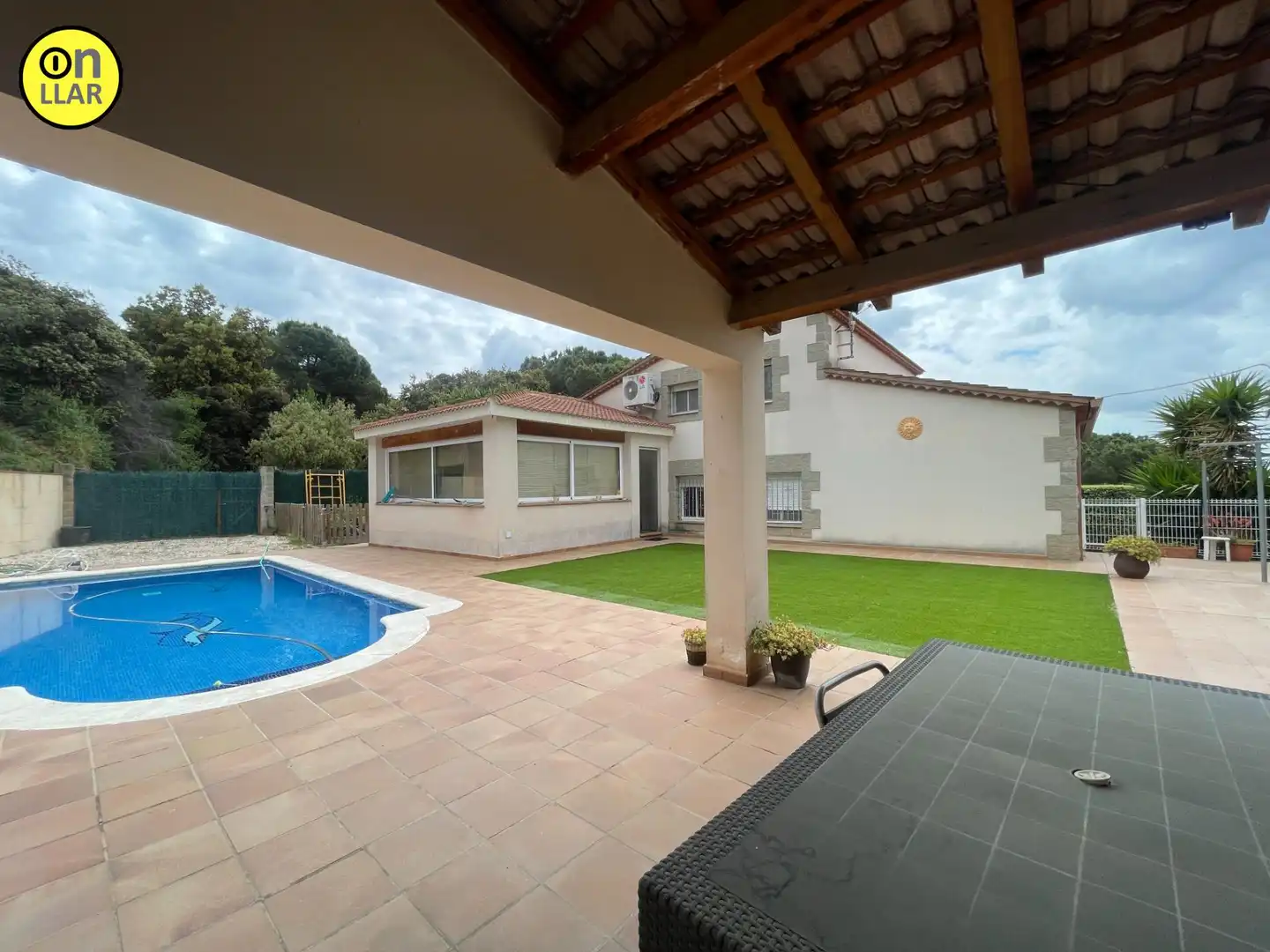 Jardín de Casa o chalet en venta en L'Ametlla del Vallès con Calefacción, Jardín privado y Terraza