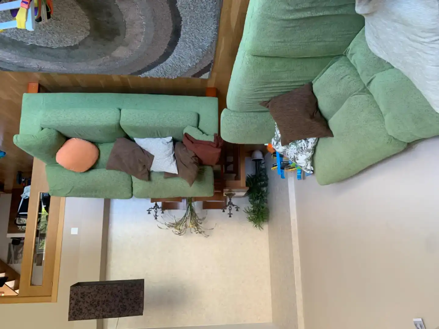 Wohnzimmer von Maisonette zum Verkauf in Mugardos mit Balkon