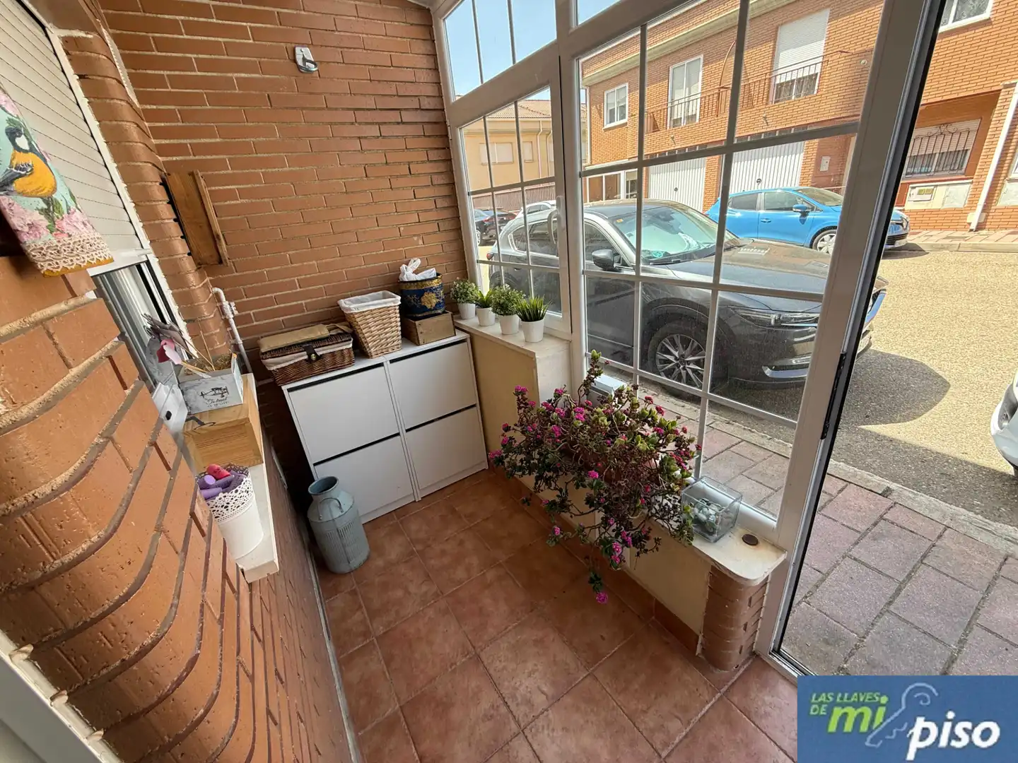 Terrassa de Casa adosada en venda en Cabezón de Pisuerga amb Calefacció, Jardí privat i Parquet