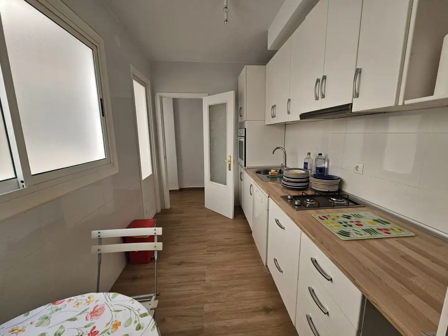 Kitchen of Flat for rent in Águilas  with Air Conditioner and Balcony