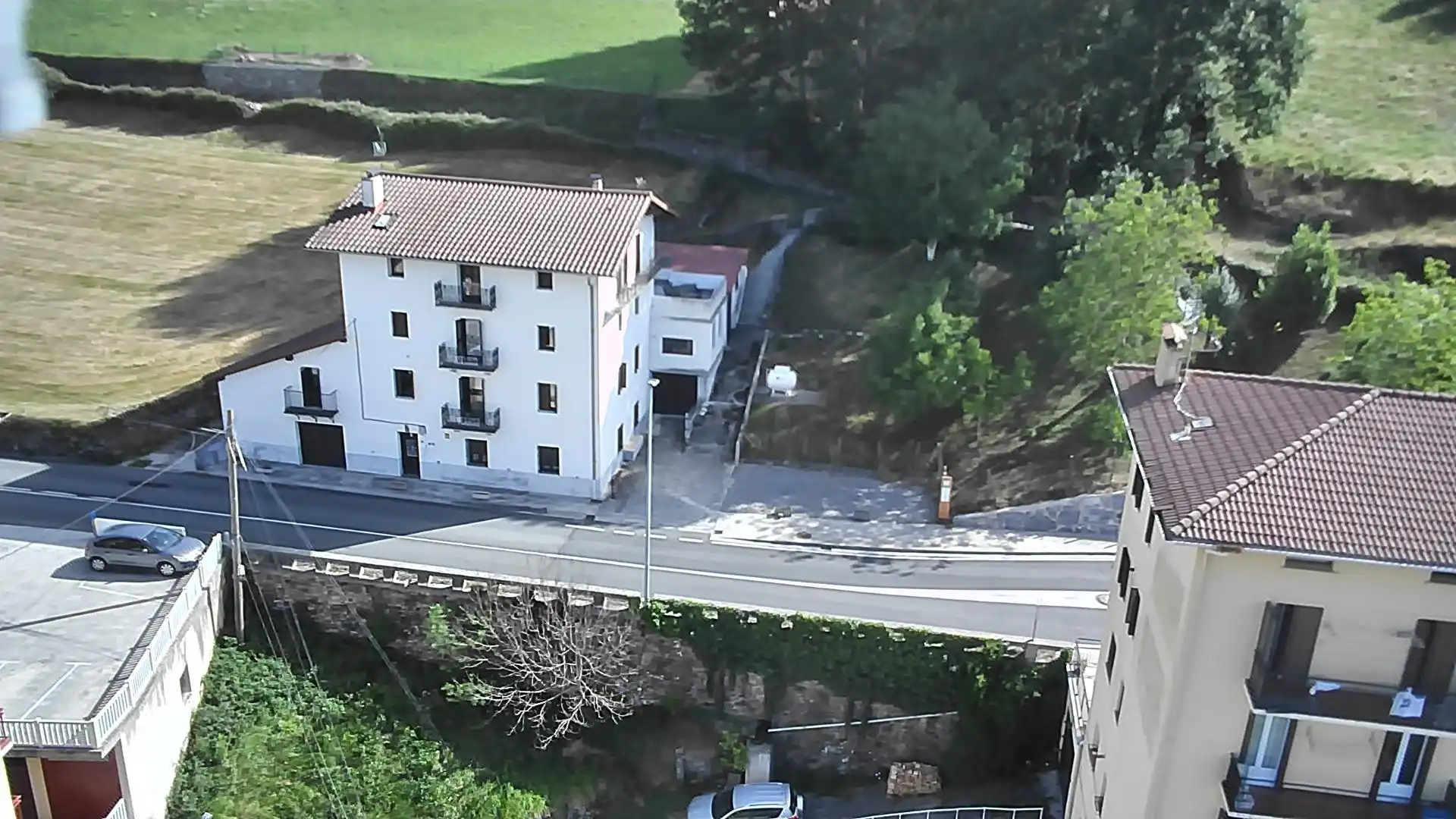 Vista exterior de Casa o xalet en venda en Berastegi amb Calefacció, Jardí privat i Terrassa
