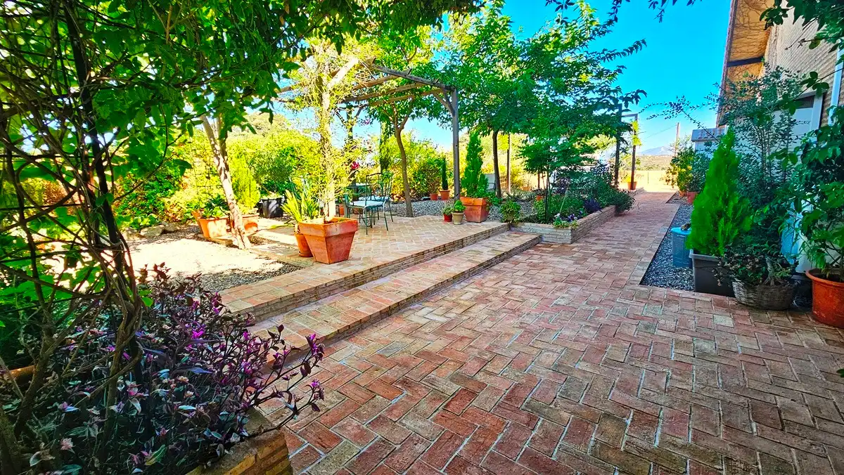 Terrace of Houses for sale in El Madroño  with Air Conditioner and Private garden