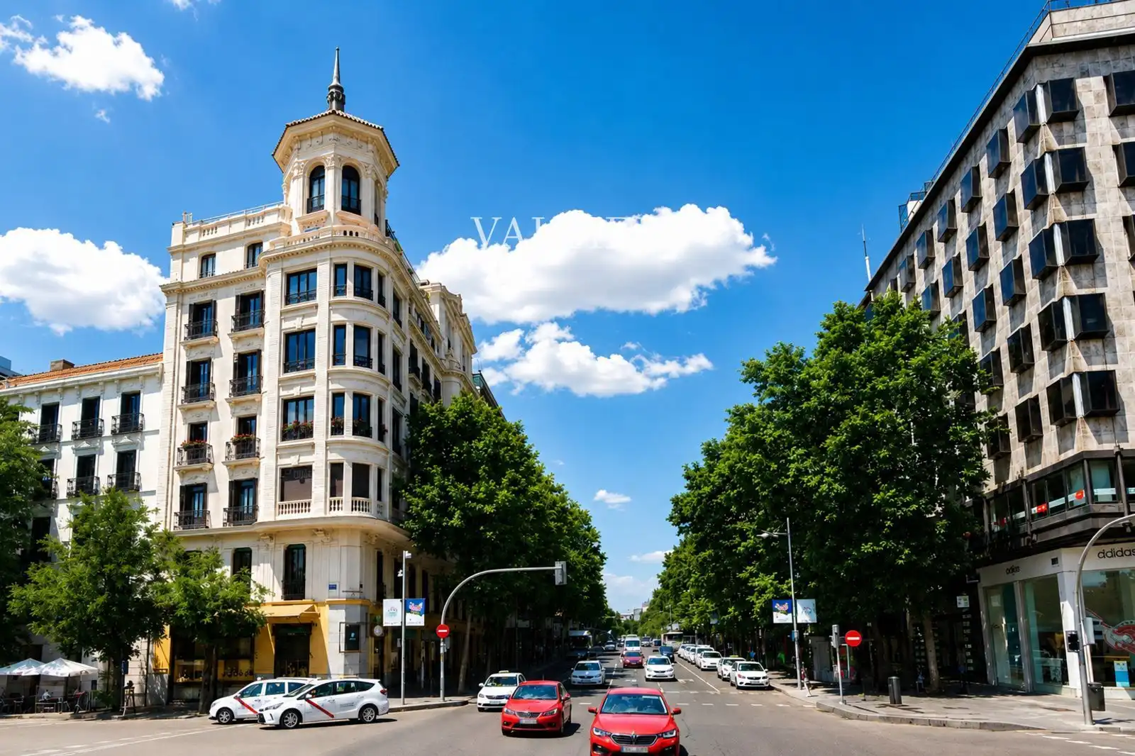 Außenansicht von Wohnung zur Miete in Madrid mit Klimaanlage und Möbliert