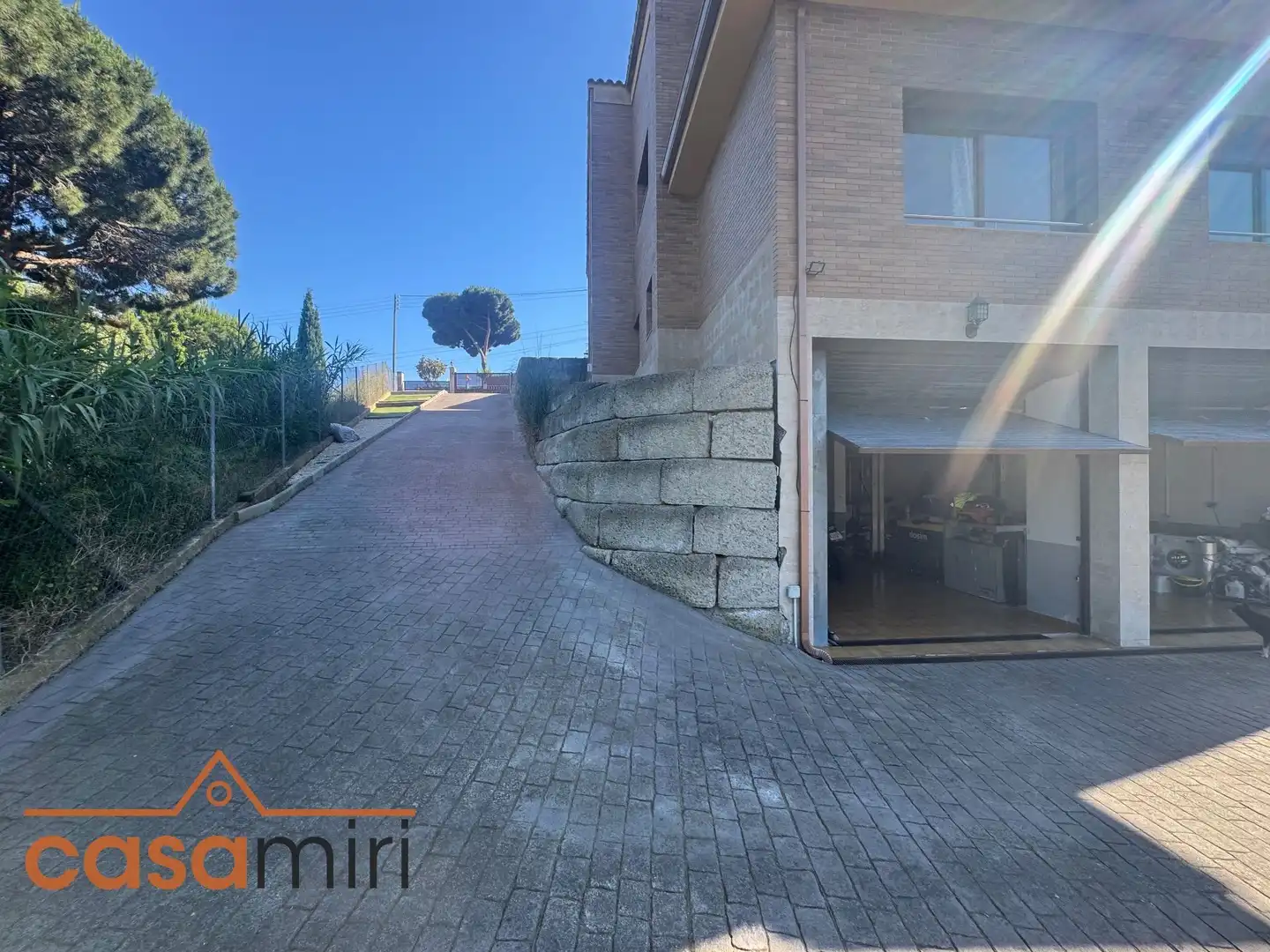 Vista exterior de Casa o chalet en venta en Sant Cebrià de Vallalta con Aire acondicionado, Calefacción y Jardín privado