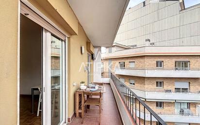 Balcony of Flat for sale in  Barcelona Capital  with Heating, Furnished and Oven