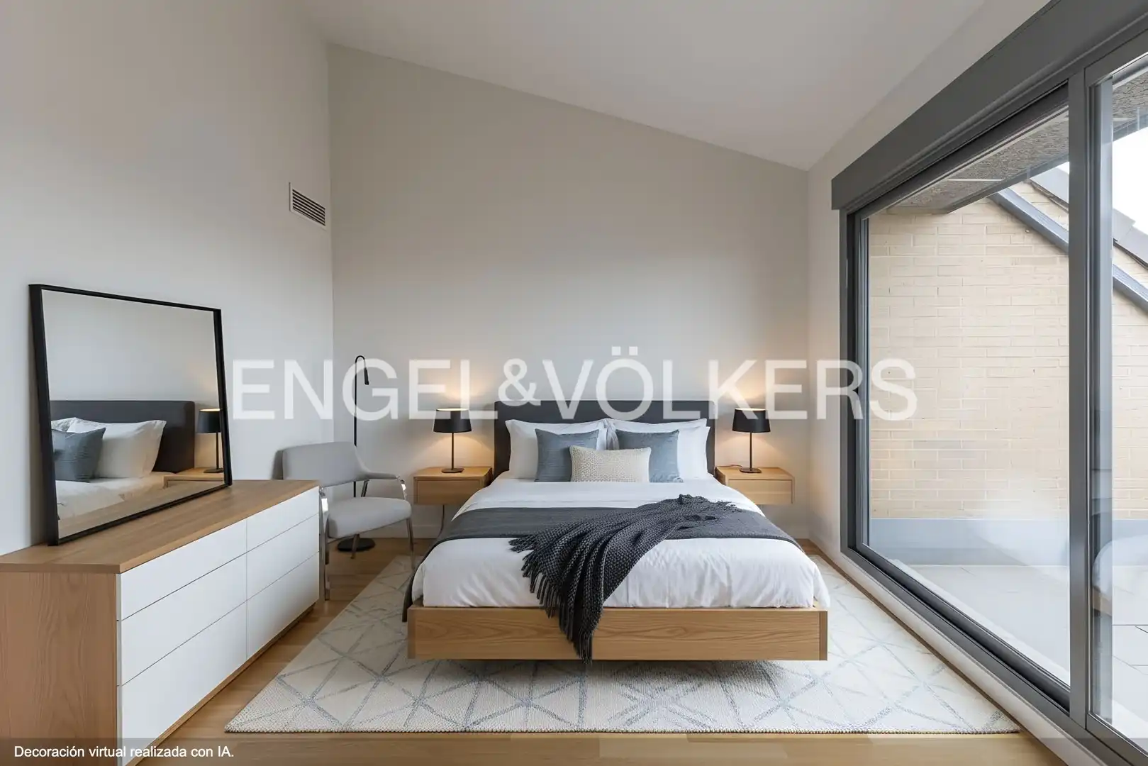 Bedroom of Attic for sale in Boadilla del Monte  with Air Conditioner, Heating and Terrace