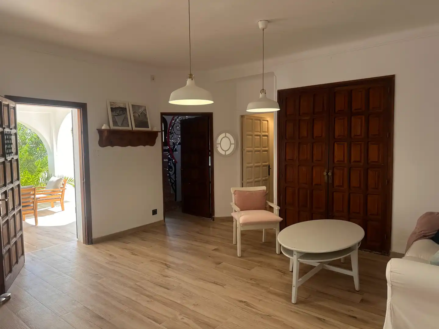 Wohnzimmer von Haus oder Chalet zum Verkauf in Mont-roig del Camp mit Klimaanlage, Heizung und Privatgarten