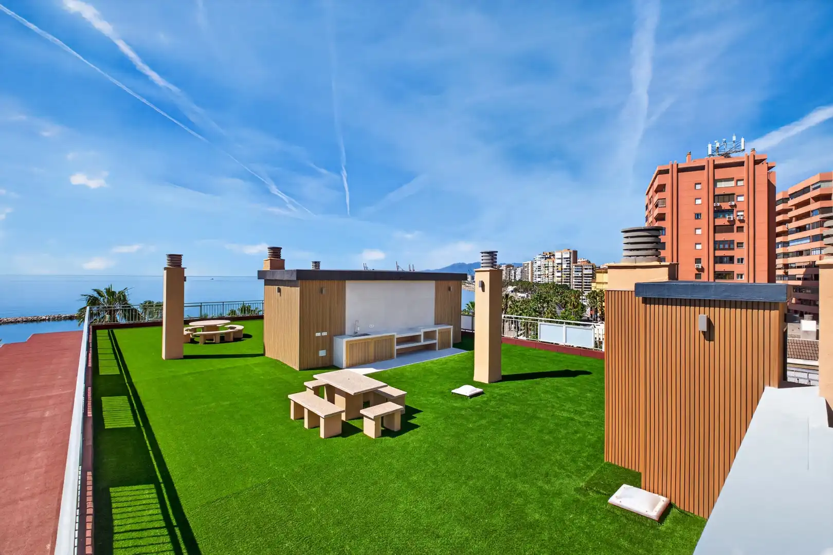 Terraza de Ático en venta en Málaga con Aire acondicionado, Terraza y Piscina