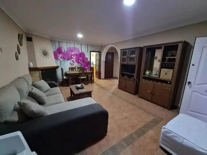 Living room of Houses for rent in Chiclana de la Frontera  with Air Conditioner, Swimming Pool and Furnished