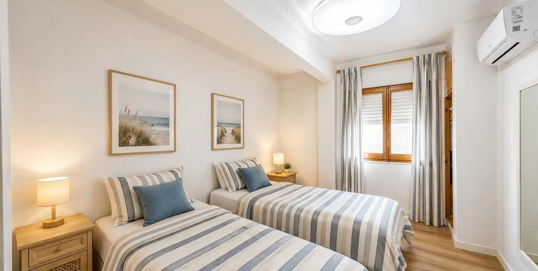 Schlafzimmer von Wohnung zum Verkauf in Salou mit Klimaanlage, Terrasse und Möbliert