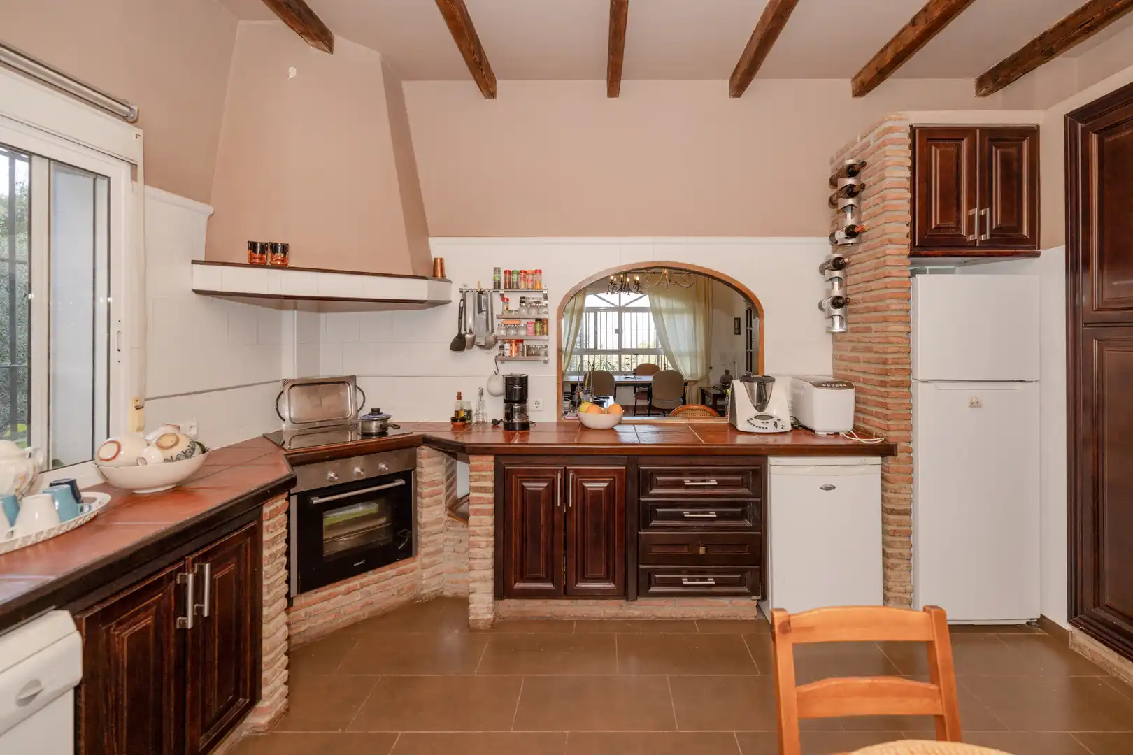 Cocina de Finca rústica en venta en Colmenar con Aire acondicionado, Calefacción y Jardín privado