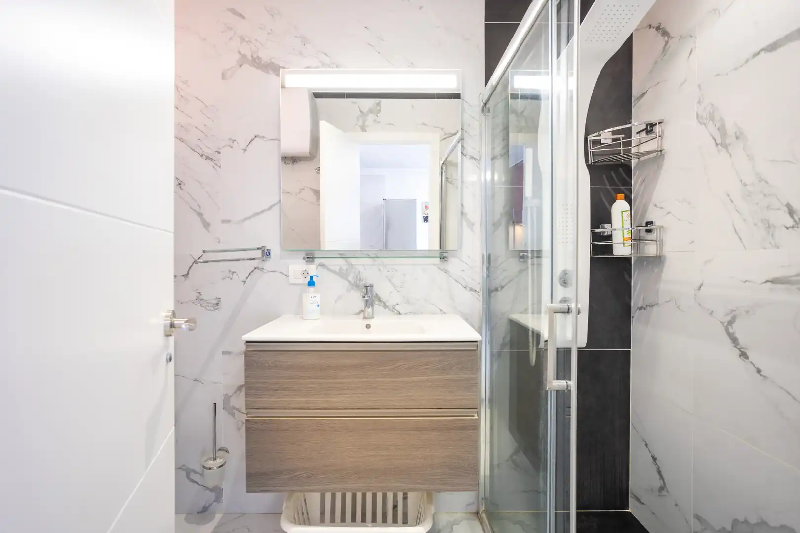 Baño de Apartamento en venta en Santiago del Teide con Aire acondicionado, Terraza y Amueblado