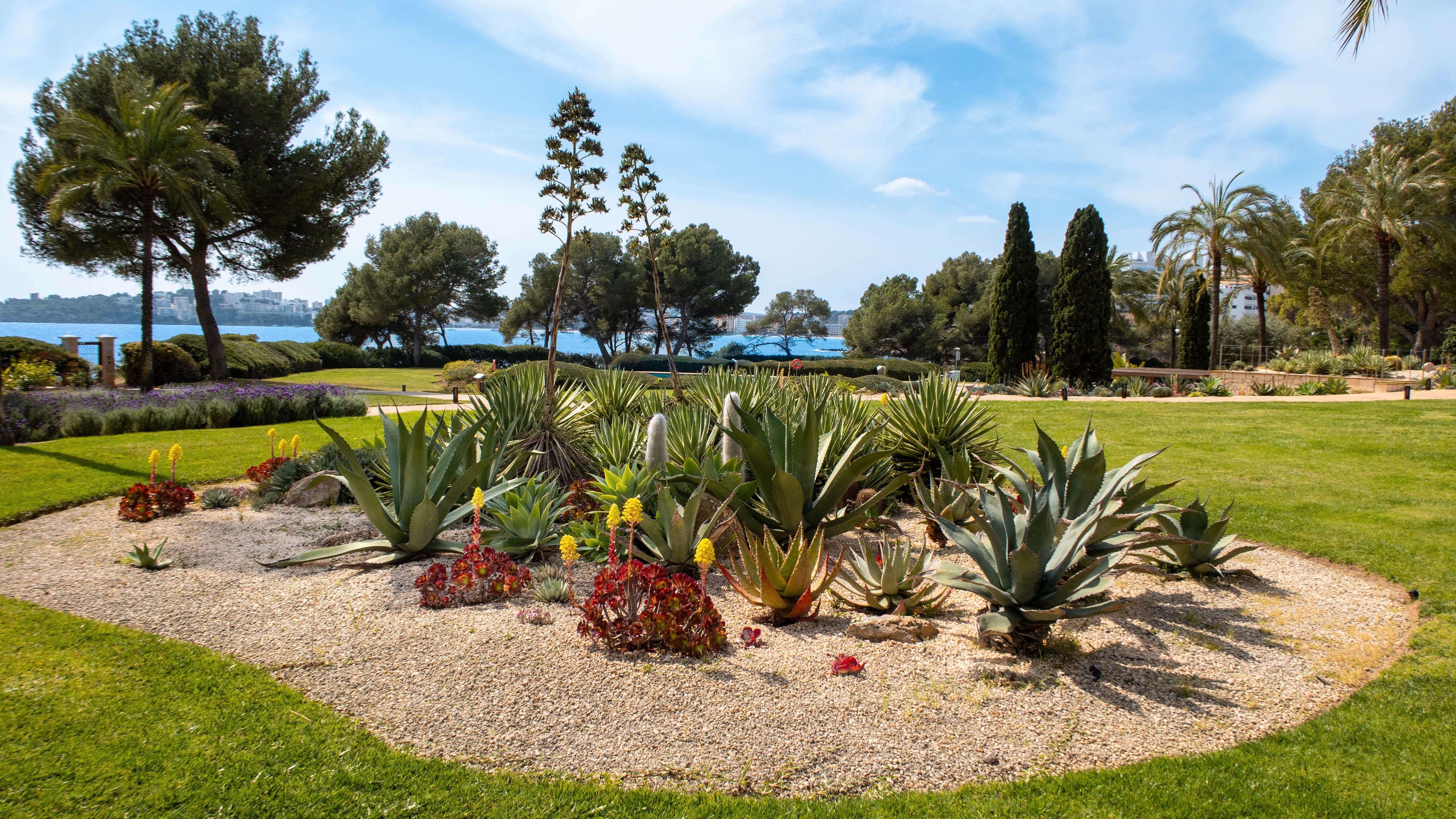 Jardín de Apartamento en venta en Calvià con Aire acondicionado y Piscina comunitaria