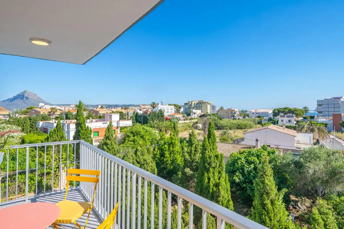 Balcony of Flat for sale in Jávea / Xàbia  with Air Conditioner, Heating and Storage room