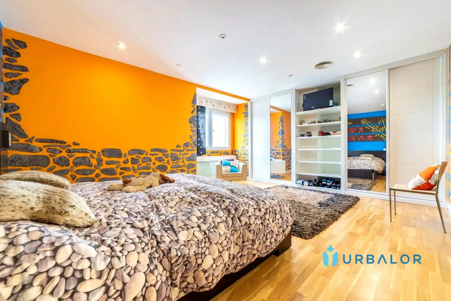 Schlafzimmer von Haus oder Chalet zum Verkauf in Illescas mit Klimaanlage, Heizung und Privatgarten