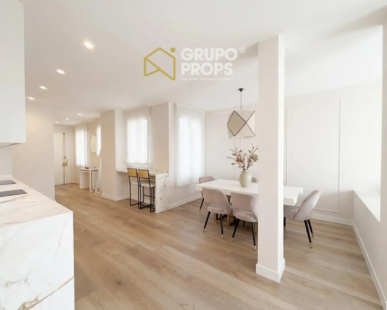 Esszimmer von Wohnung zum Verkauf in Madrid mit Klimaanlage und Heizung