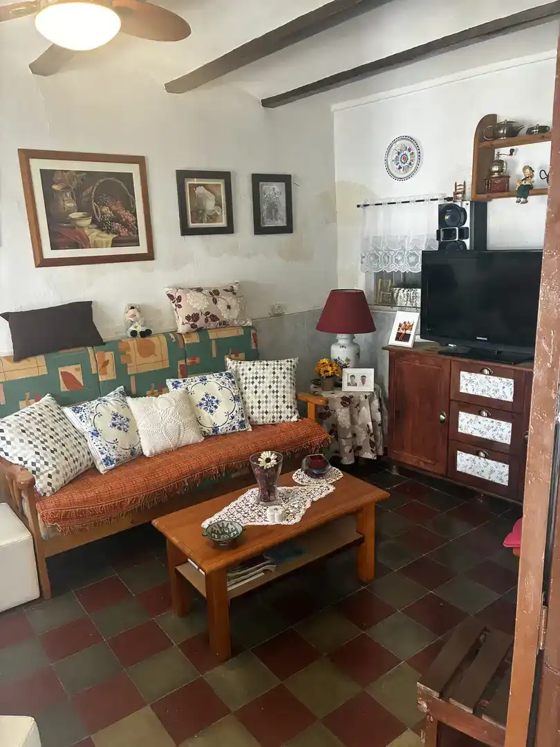 Sala de estar de Casa adosada en venta en Jaraicejo, Cáceres