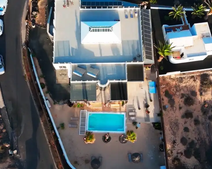 Vista exterior de Casa o chalet en venta en Haría con Jardín privado y Piscina
