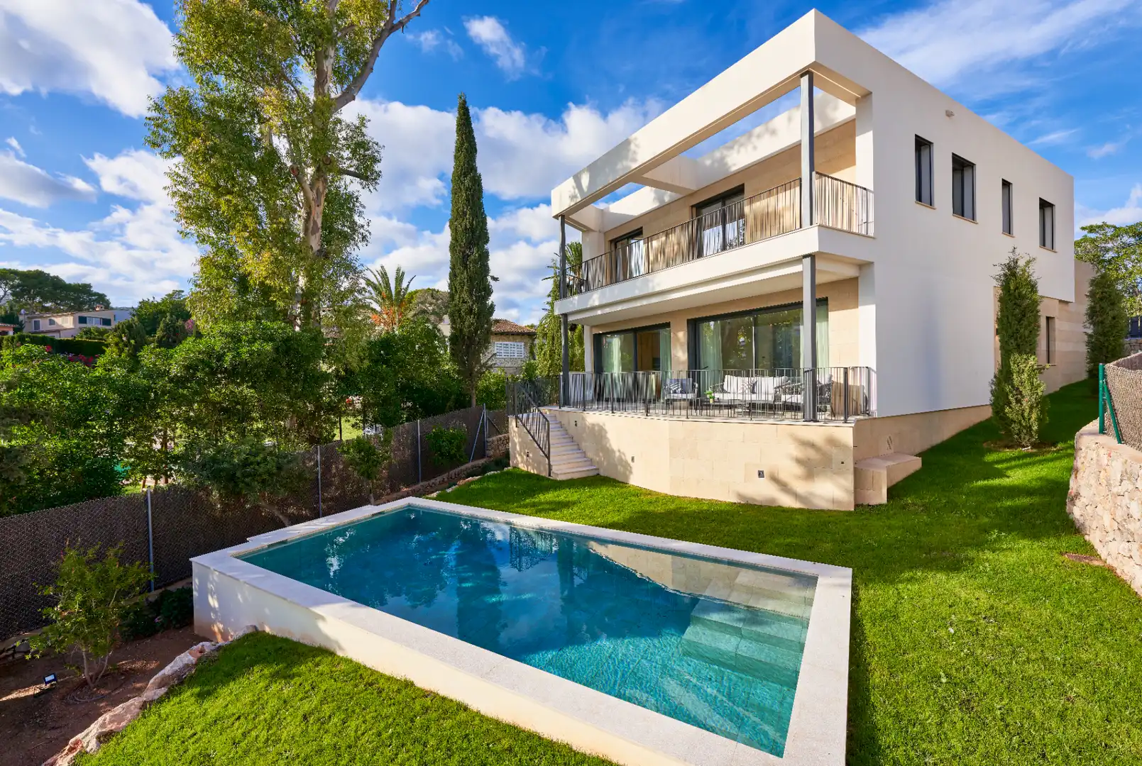 Swimming pool of Houses for sale in  Palma de Mallorca  with Air Conditioner, Heating and Private garden