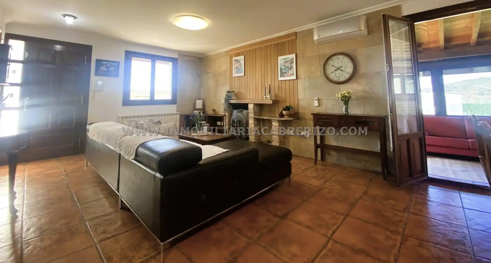 Sala de estar de Casa o chalet en venta en Olóriz / Oloritz con Aire acondicionado, Calefacción y Jardín privado