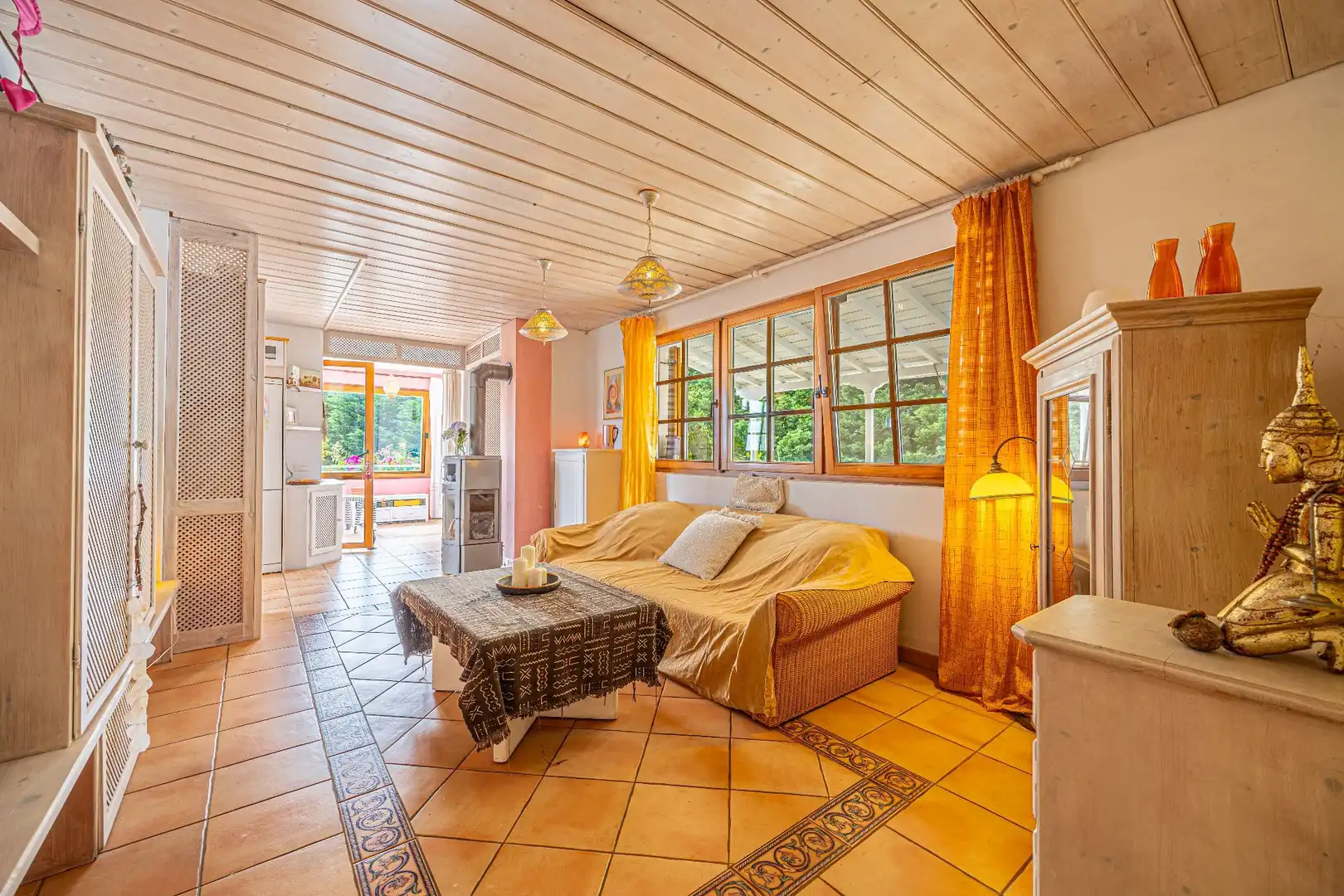 Sala d'estar de Casa o xalet en venda en Breña Alta amb Piscina