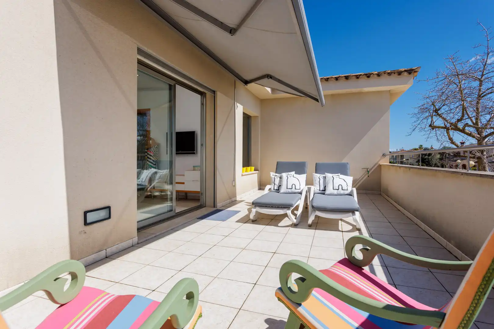 Terrassa de Casa o xalet en venda en Marratxí amb Aire condicionat, Jardí privat i Terrassa