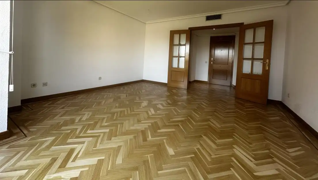 Sala d'estar de Pis en venda en Madrid amb Aire condicionat, Calefacció i Parquet