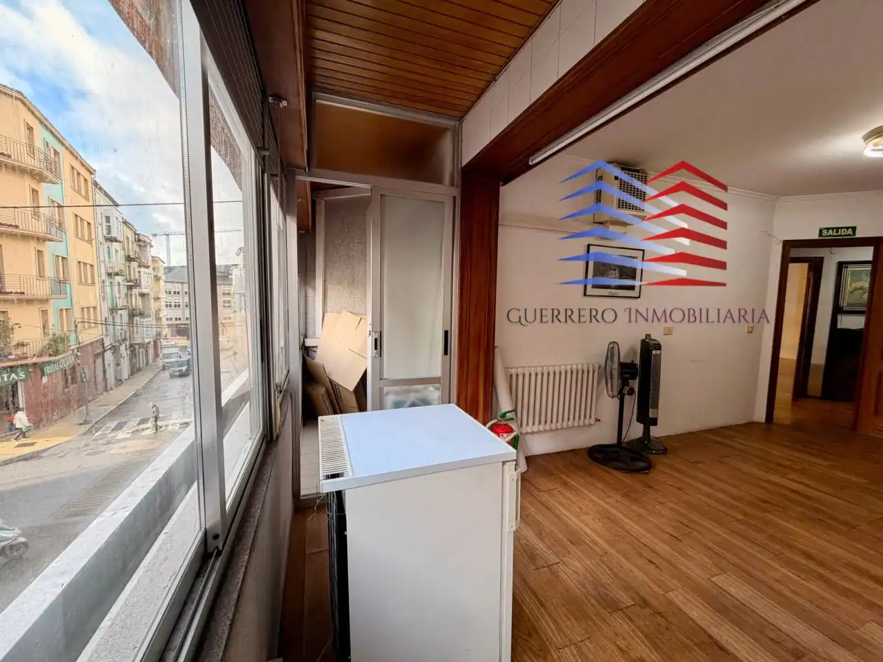Vista exterior de Piso en venta en Ourense Capital  con Calefacción, Trastero y Balcón