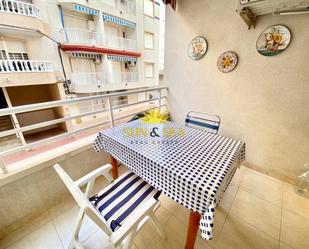 Terrassa de Apartament de lloguer en Guardamar del Segura amb Aire condicionat, Calefacció i Piscina
