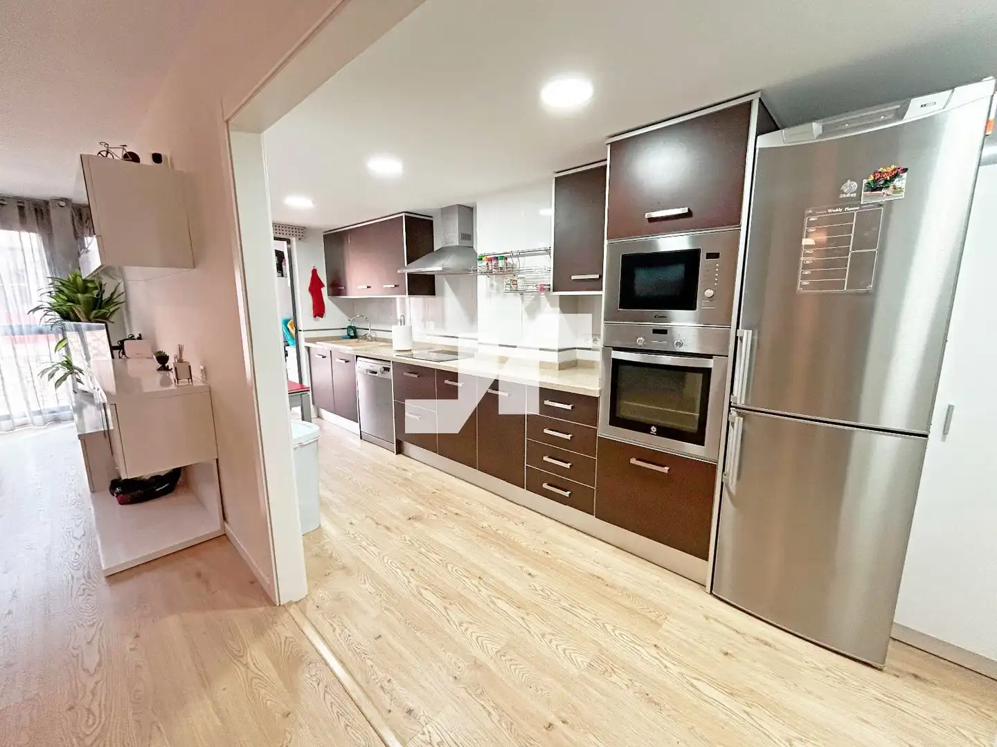 Kitchen of Flat for sale in Vila-real  with Air Conditioner, Heating and Terrace