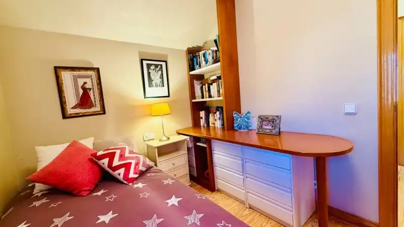 Bedroom of Houses for sale in El Espinar  with Heating, Private garden and Terrace