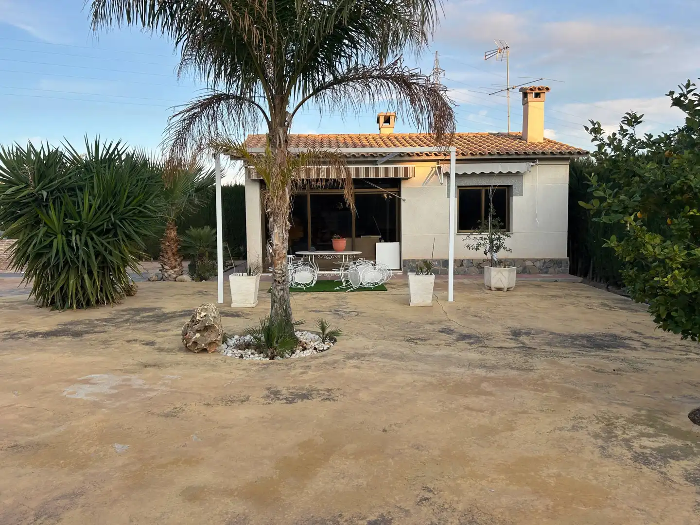 Garden of Houses for sale in Elche / Elx  with Air Conditioner, Heating and Private garden